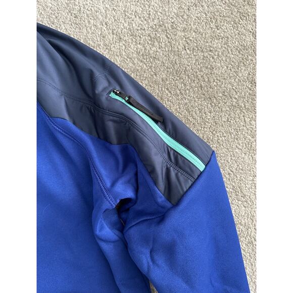 Nike Therma-FIT Men's Training Full Zip Bomber Jacket Size Small DQ4852-455 Blue - Picture 3 of 7